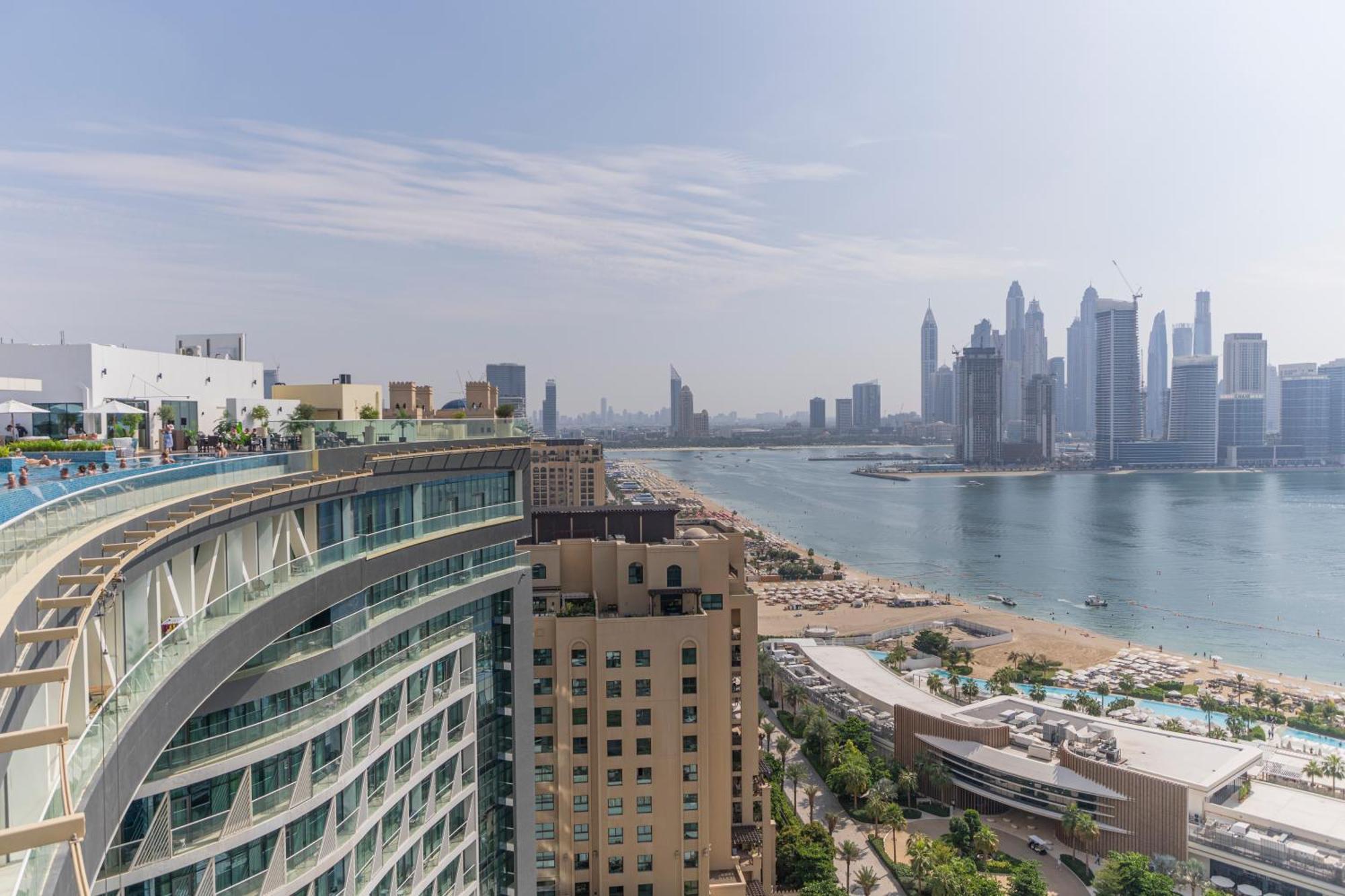 Studio With Private Beach Access At Palm Jumeirah Dubai Buitenkant foto