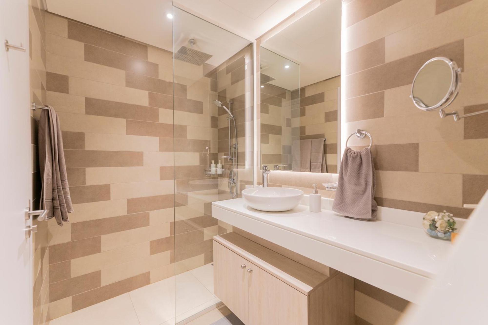 Studio With Private Beach Access At Palm Jumeirah Dubai Buitenkant foto