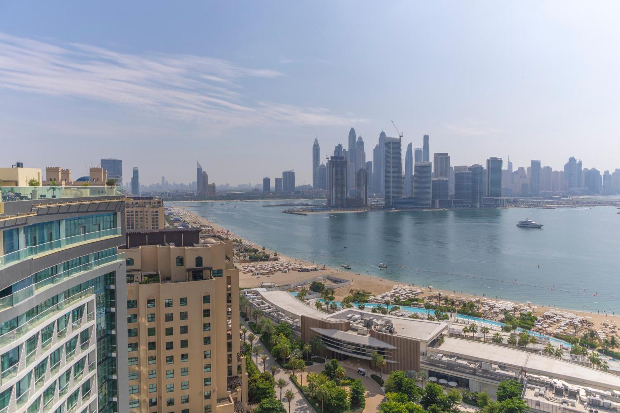 Studio With Private Beach Access At Palm Jumeirah Dubai Buitenkant foto