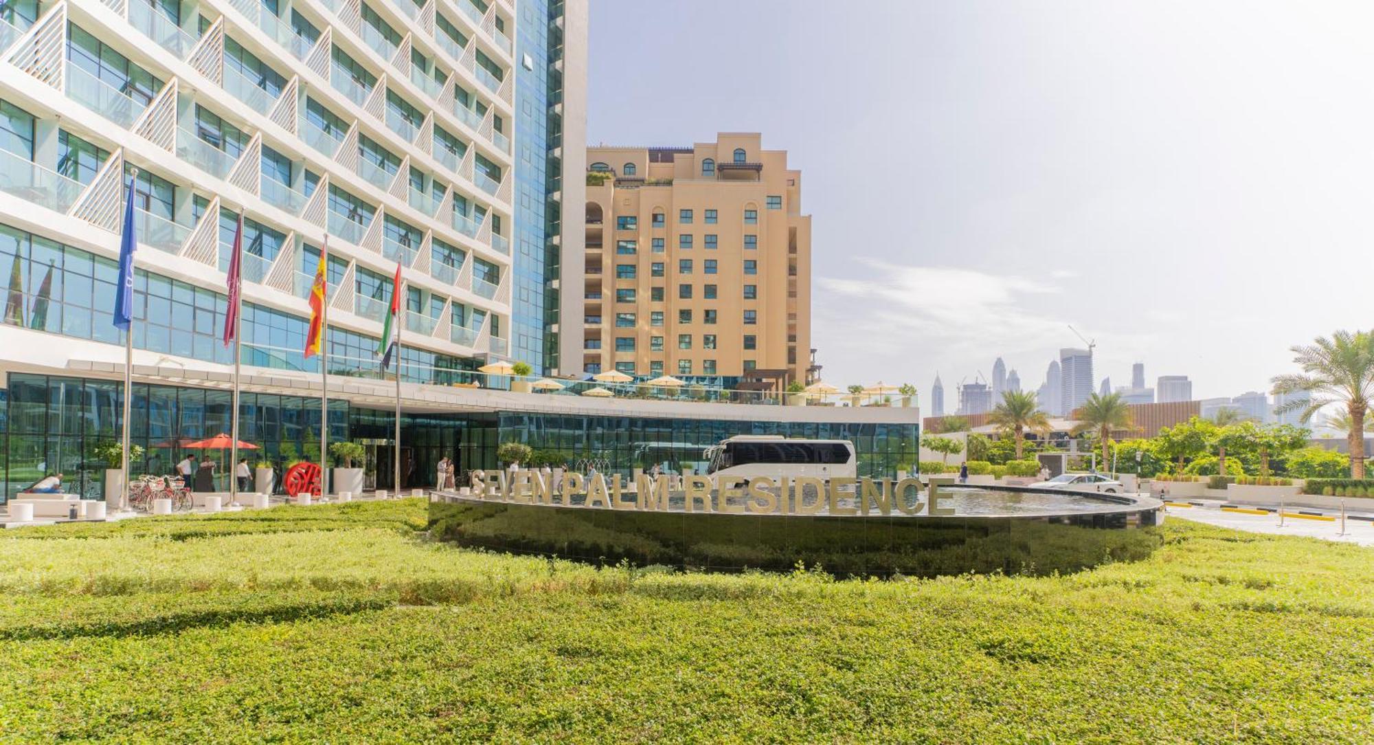 Studio With Private Beach Access At Palm Jumeirah Dubai Buitenkant foto