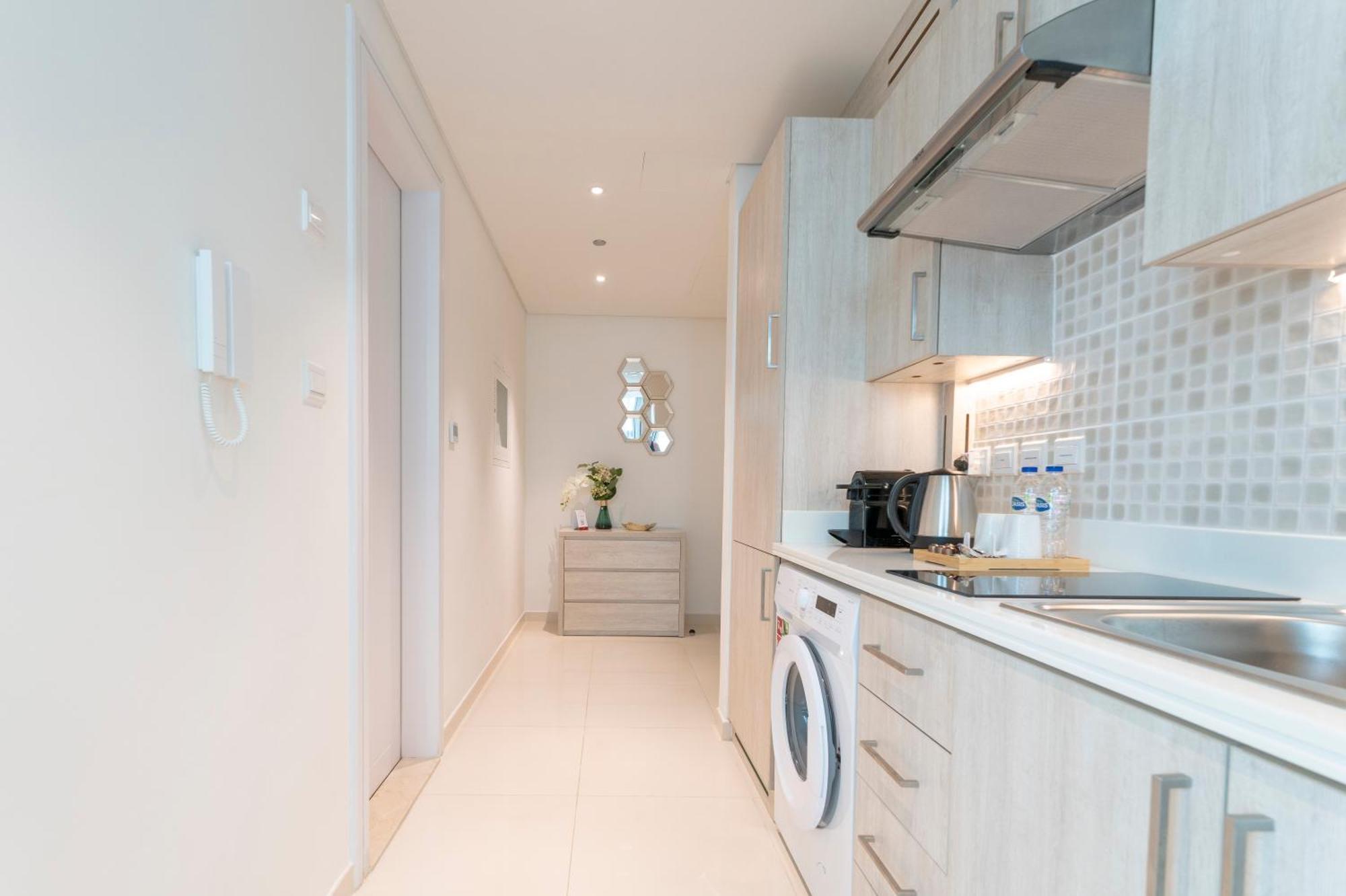 Studio With Private Beach Access At Palm Jumeirah Dubai Buitenkant foto